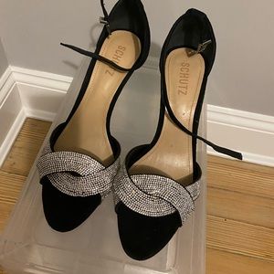 Schutz Jolita Embellished Sandals